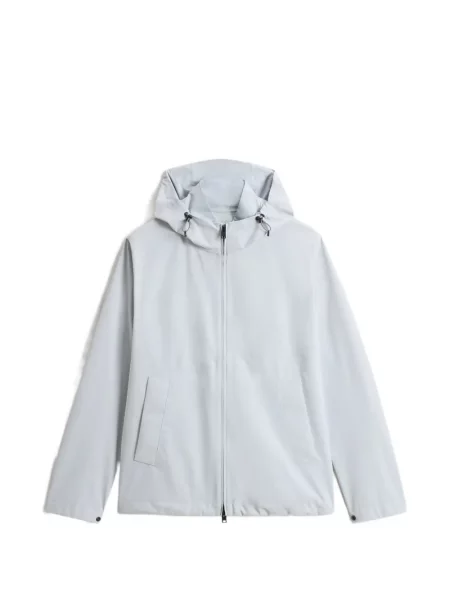 Geacă Woolrich cu glugă gri