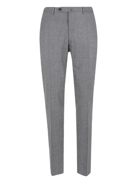 Pantaloni Incotex în carouri gri