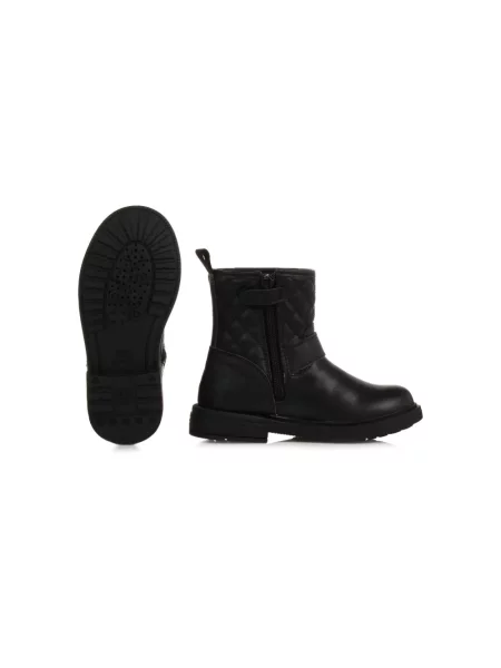 Buty do kostki dziecięce Geox czarne