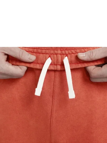 Krátké fleecové kraťasy Nike s potiskem žluté