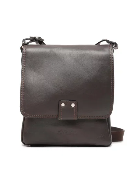 RYLKO Крос-боді Темно-коричневий Шкіра коричнева