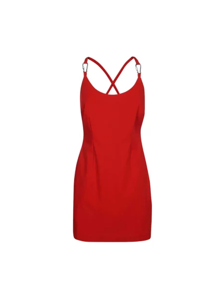 Mała mały sukienka mini Heron Preston czerwona