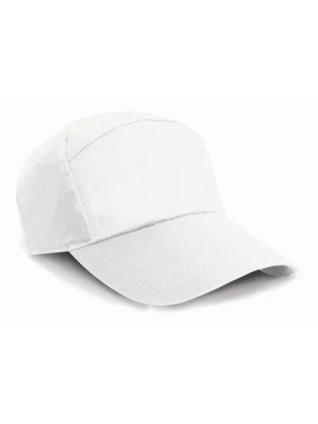 Gładka Czapka Bejsbolówka Unisex biała