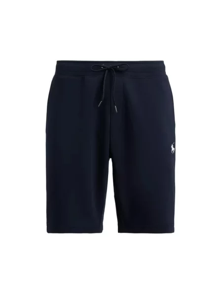 Szorty Polo Ralph Lauren w kratę casual z logo niebieskie