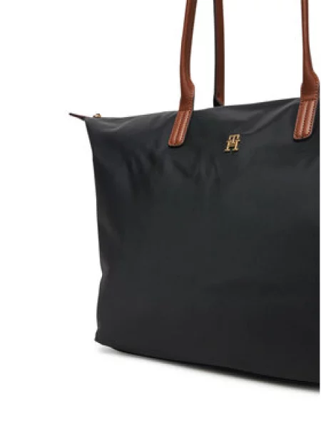 Tommy Hilfiger Ročna torba Popette Maxi Tote črna