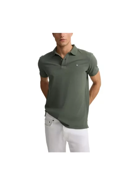 Koszulka polo Silbon zielona