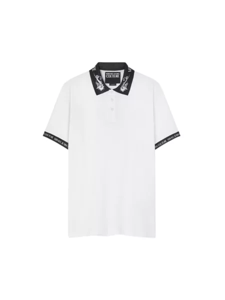 Koszulka polo Versace biała