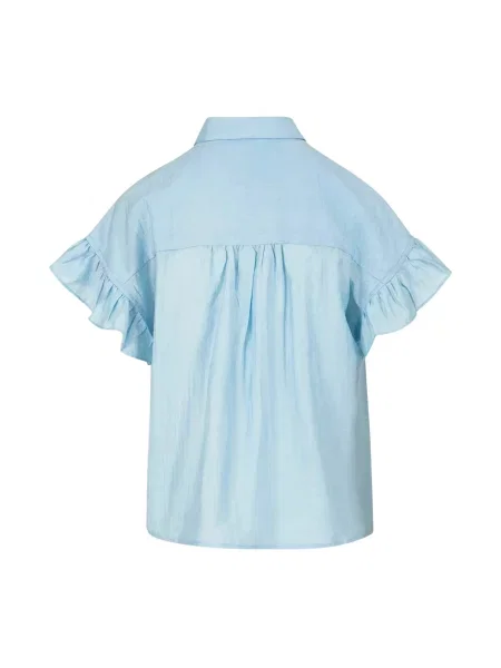Coster Copenhagen Bluză deschis albastru