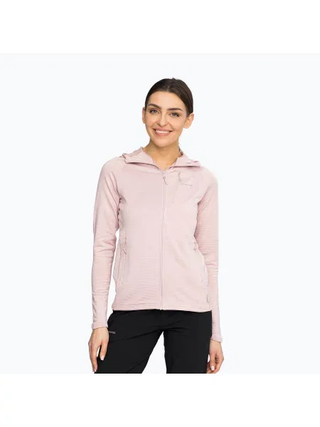 Bluză de trekking pentru femei Viking Birger Hoodie pink roz