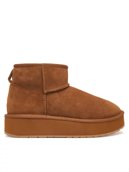 Čizme za snijeg EMU Australia Stinger Micro Flatform smeđa