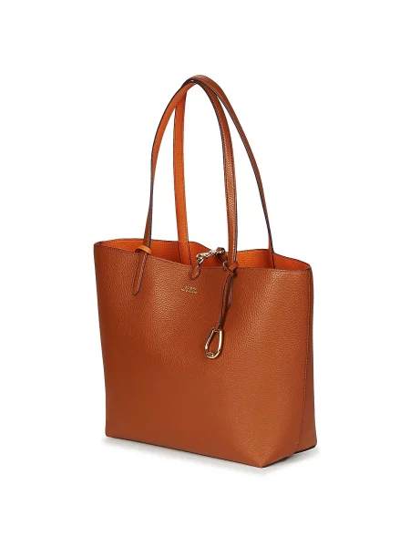 Lauren Ralph Lauren Shopper torba / narančasta smeđa