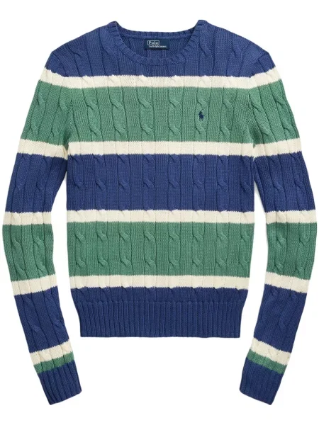 Pletena odgovarati polo majica Polo Ralph Lauren s vezom bijela