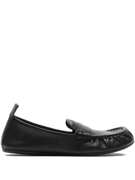 Pantofi loafer Acne Studios din piele negru