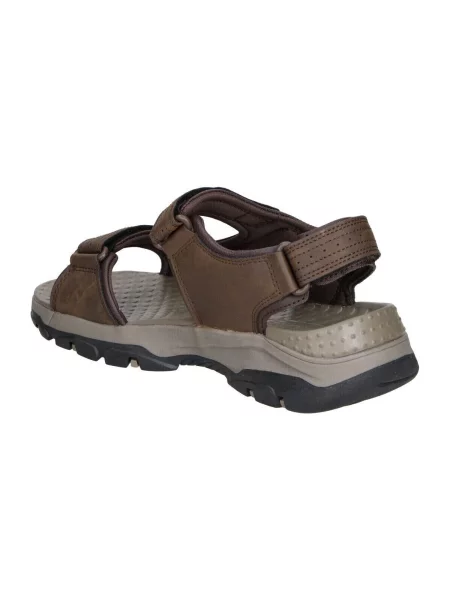 Sandále Skechers hnedá