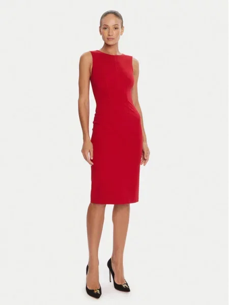 Marciano Guess Cocktail obleka rdeča