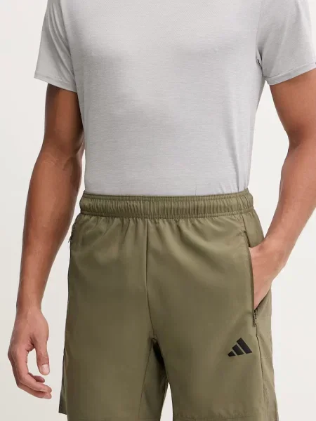 Adidas Performance szorty treningowe zielone