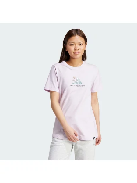 Codes Doodle Surf Graphic T-Shirt