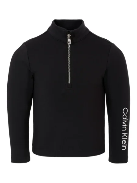 Top dziecięcy Calvin Klein czarny