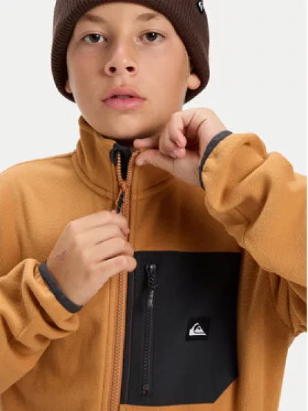 Quiksilver Fliso džemperis Ice Fields Comfort Fit oranžinė