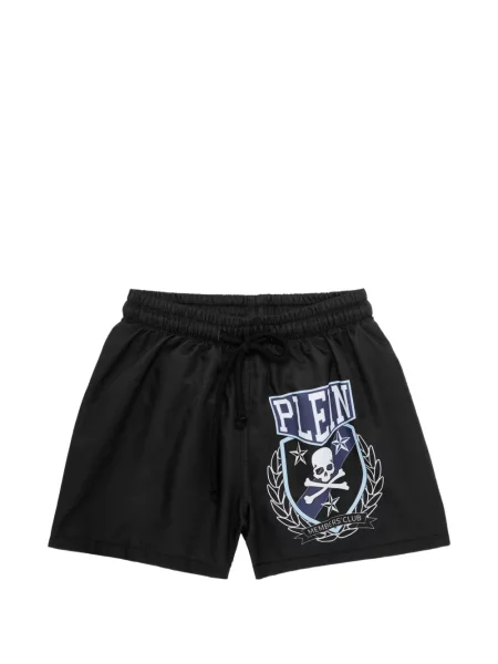 Kąpielówki dziecięce Philipp Plein czarne