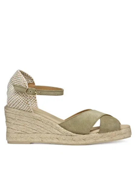 Espadrilky Geox zelená