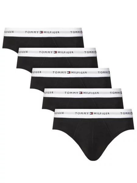 Tommy Hilfiger Komplet spodnjih hlač slip﻿ črna