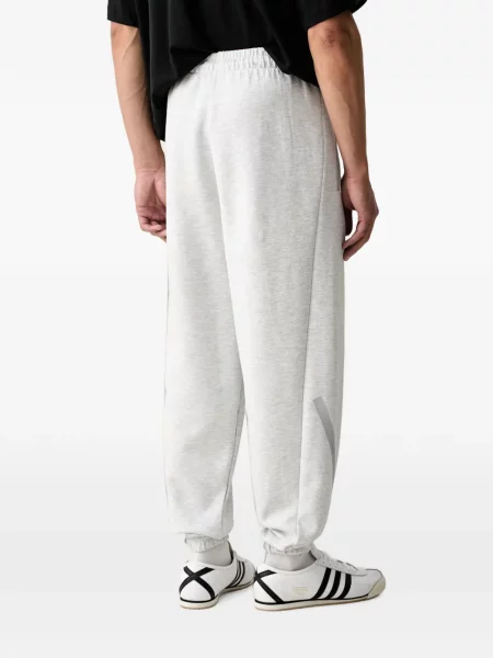 Hanorac Adidas cu glugă cu imagine din țesătură twill albastru