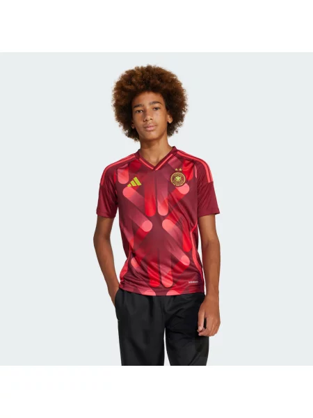 Koszulka Germany 25 Women's Team Away bordowa
