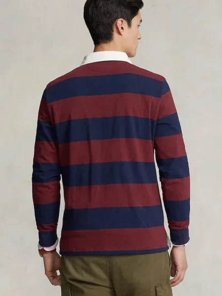 Polo Ralph Lauren majica z dolgimi rokavi modra