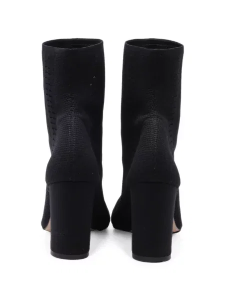 Cizme scurte Gianvito Rossi tricotate negru