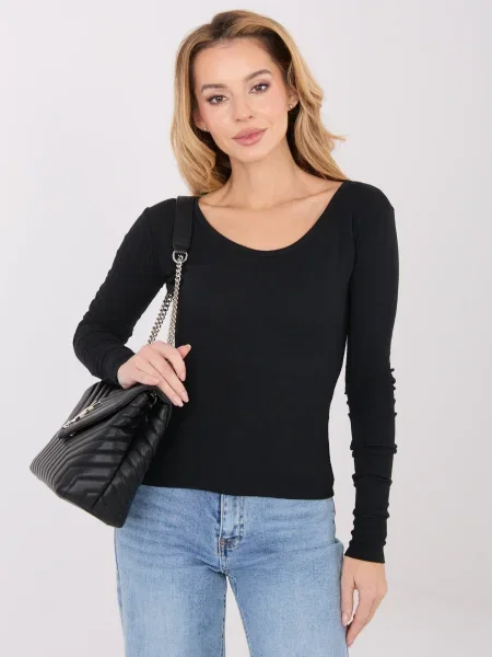 Bluză Factory Price cu mâneci lungi lungă negru