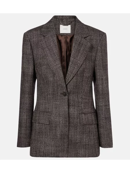 Sacou Joseph de lână maro