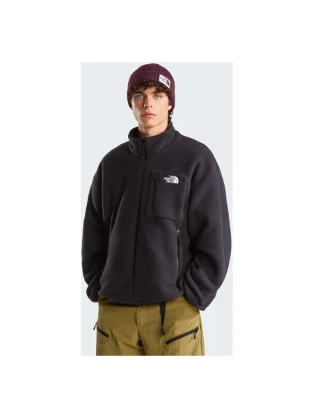 The North Face dwustronna kurtka polarowa Yumiori Mężczyźni S czarny