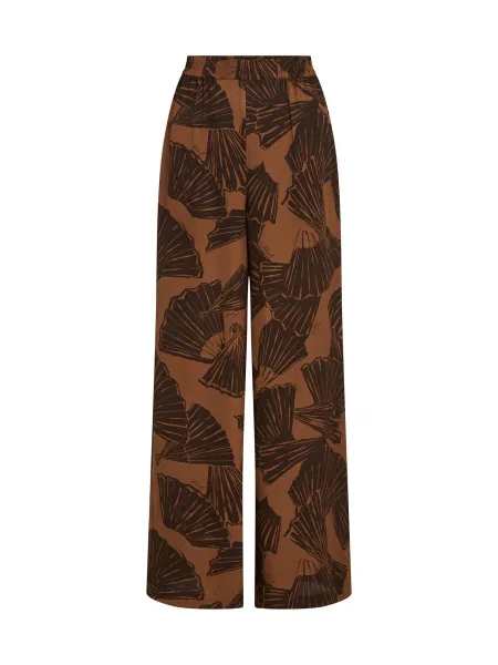 Karl Lagerfeld Hlače / temno rjava