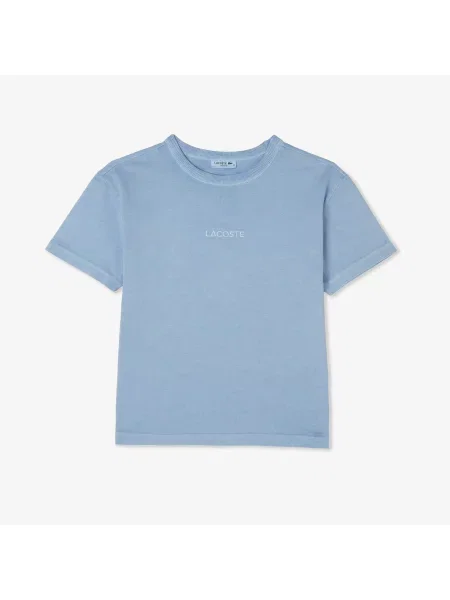 Футболка Lacoste голубая