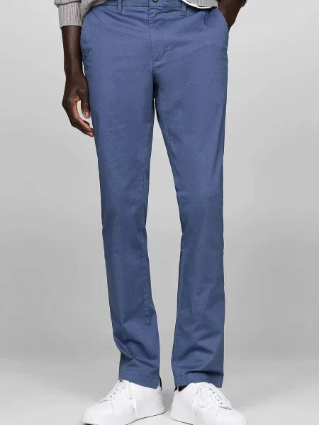 Чіноси Tommy Hilfiger з принтом сині