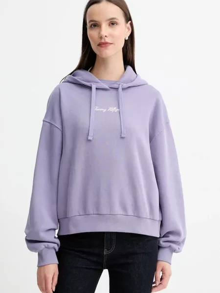 Tommy Hilfiger Dukserica ljubičasta