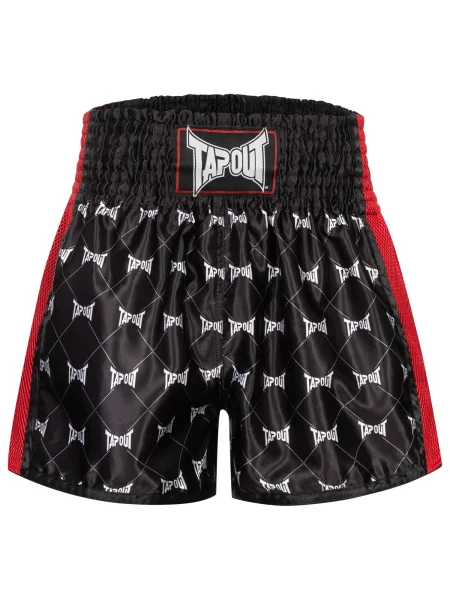 Tapout Sportovní kalhoty Sorrento červená / černá bílá