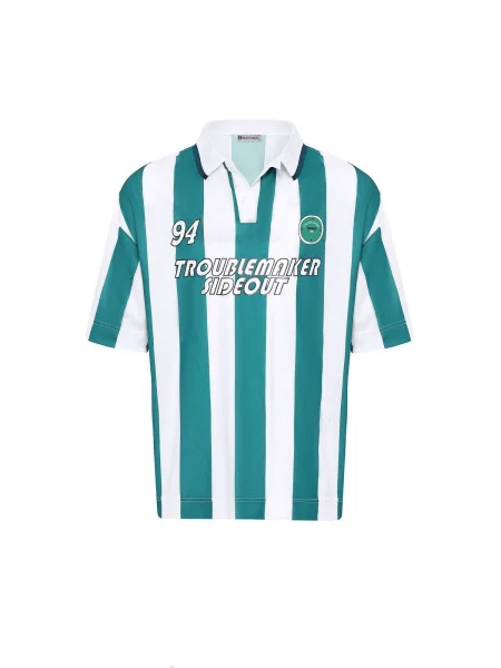 Dandalo Póló Nans smaragd / fekete fehér