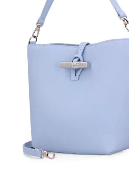 Geantă Longchamp din piele albastru