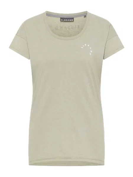 Elbsand Tricou Rea oliv alb