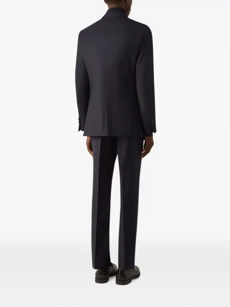 Costum Zegna de lână albastru