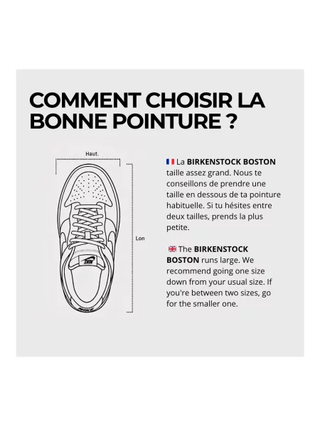 Birkenstock papuci din piele Boston negru