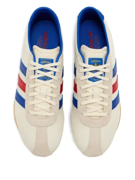 Prugaste tenisice Adidas Adizero s vezicama od brušene kože crna