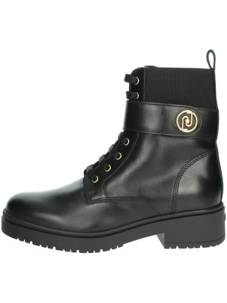 Liu Jo De piele botine NEW NANCY ECO negru