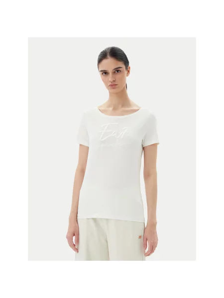 Emporio Armani Футболка Écru Regular Fit