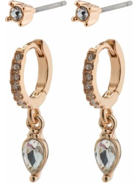 Palton Pilgrim transparente roz