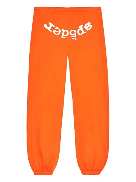Pantaloni sport Sp5der portocaliu