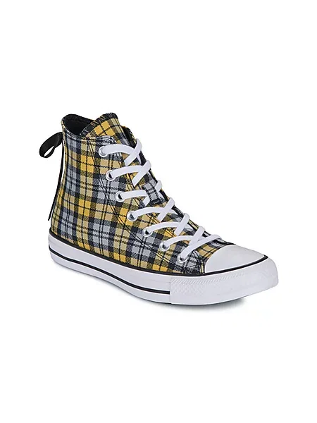 Superge Converse Chuck Taylor All Star s karirastim vzorcem črna