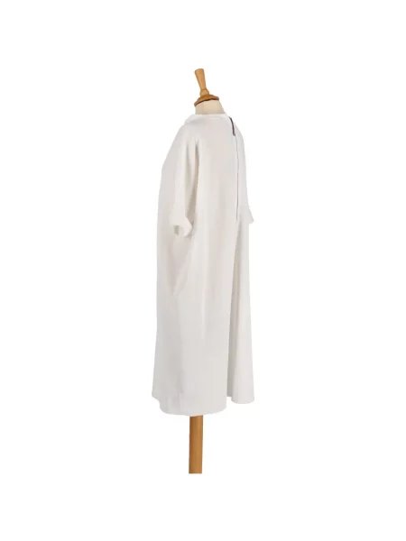 Odgovarati midi haljina Cividini iznad koljena bijela